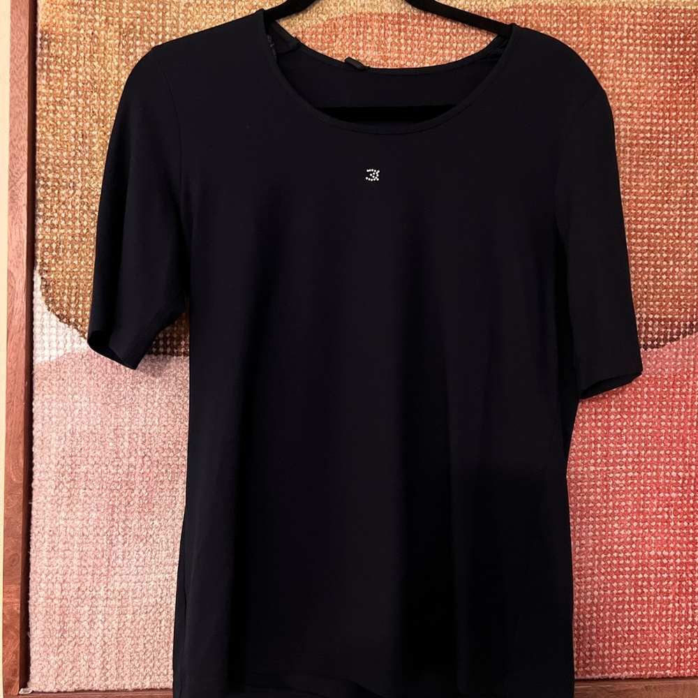 Classic Black Short Sleeve Women's Tee